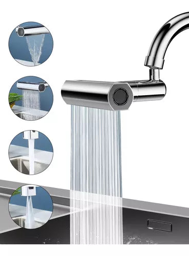 Cabezal de grifo giratorio 360 grados ahorrador de agua