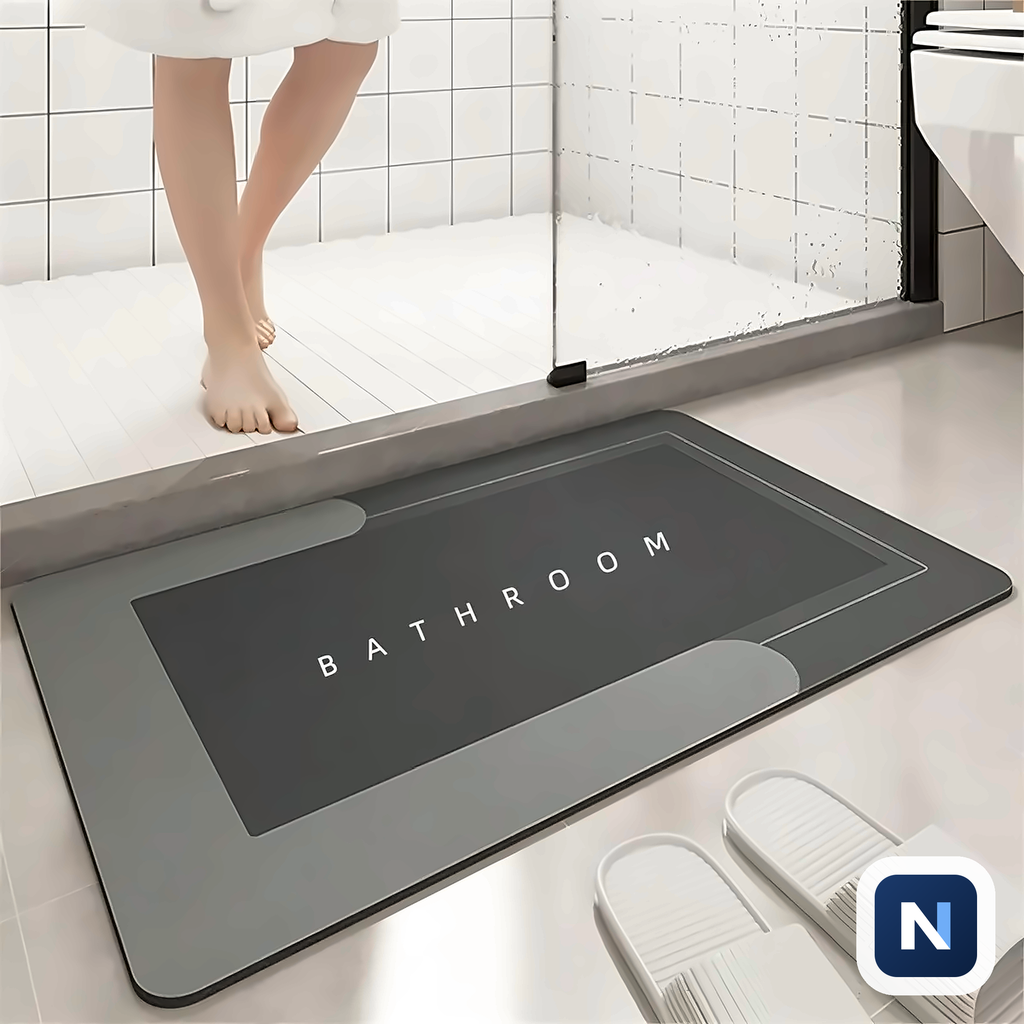 Alfombra Baño Antideslizante Absorbente