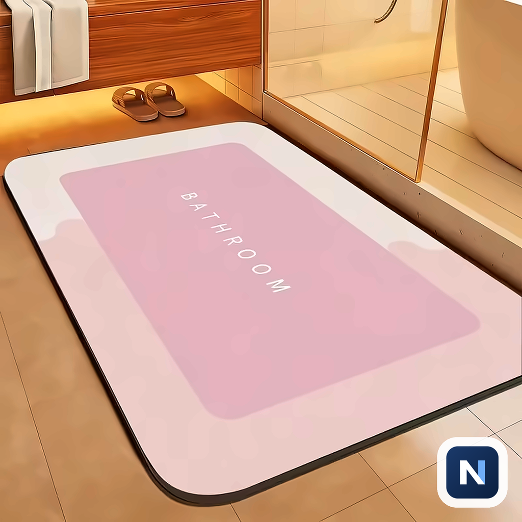 Alfombra Baño Antideslizante Absorbente