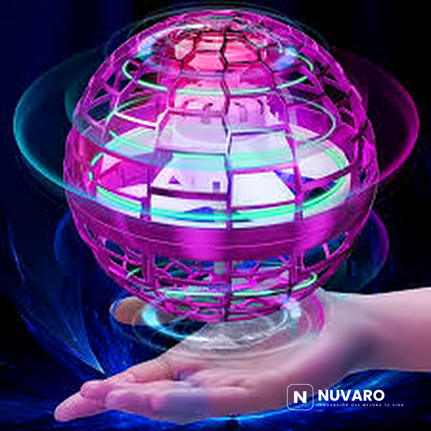 Bola Voladora Con Luz LED Flynova Pro