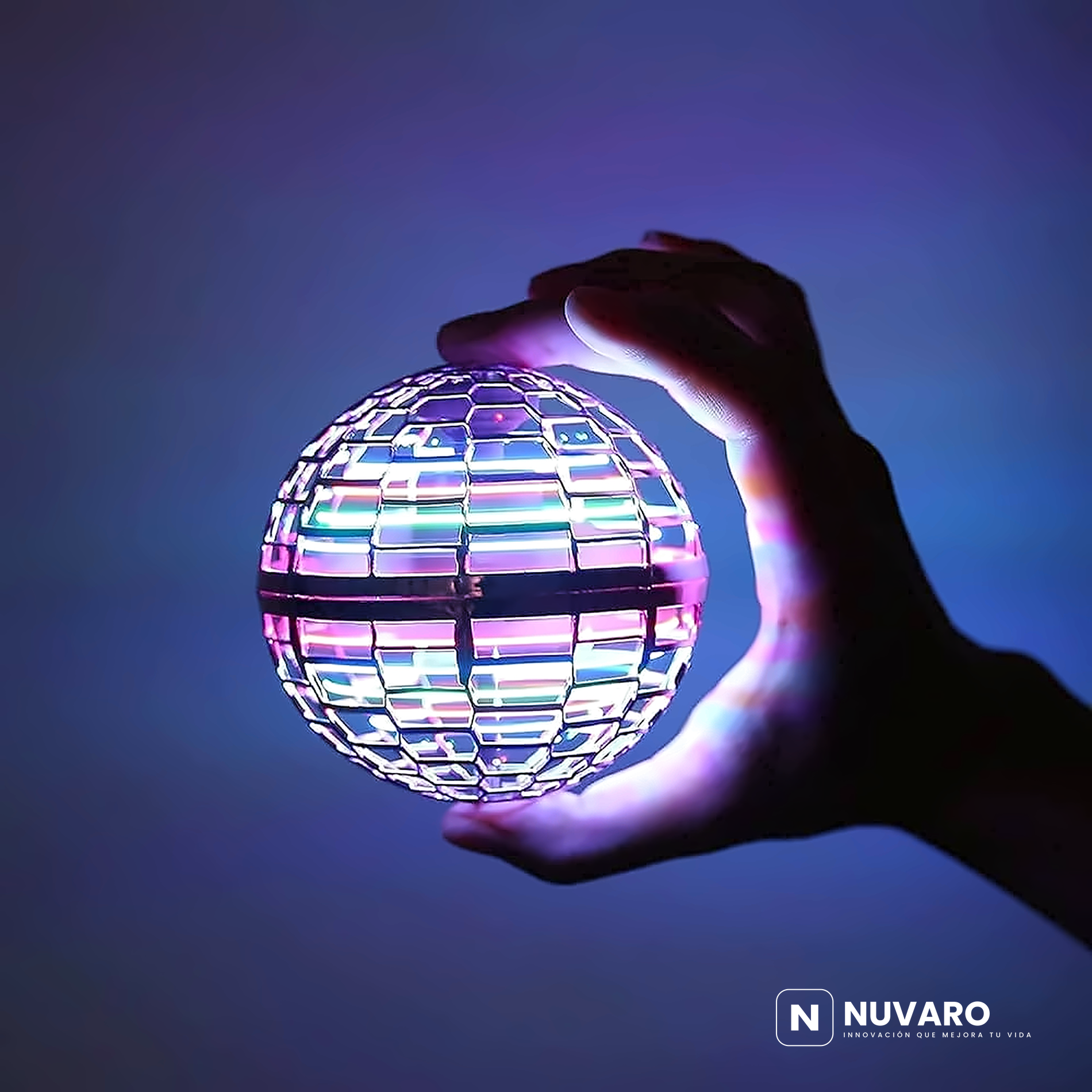 Bola Voladora Con Luz LED Flynova Pro