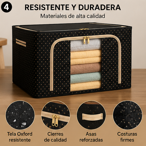 Cajas organizadoras plegables multiuso para el hogar