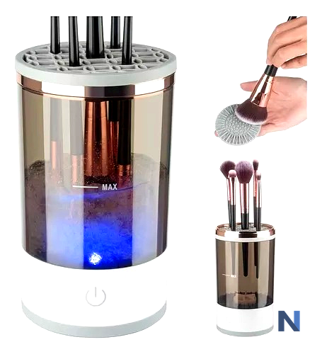 Limpiador De Brochas Eléctrico Para Maquillaje