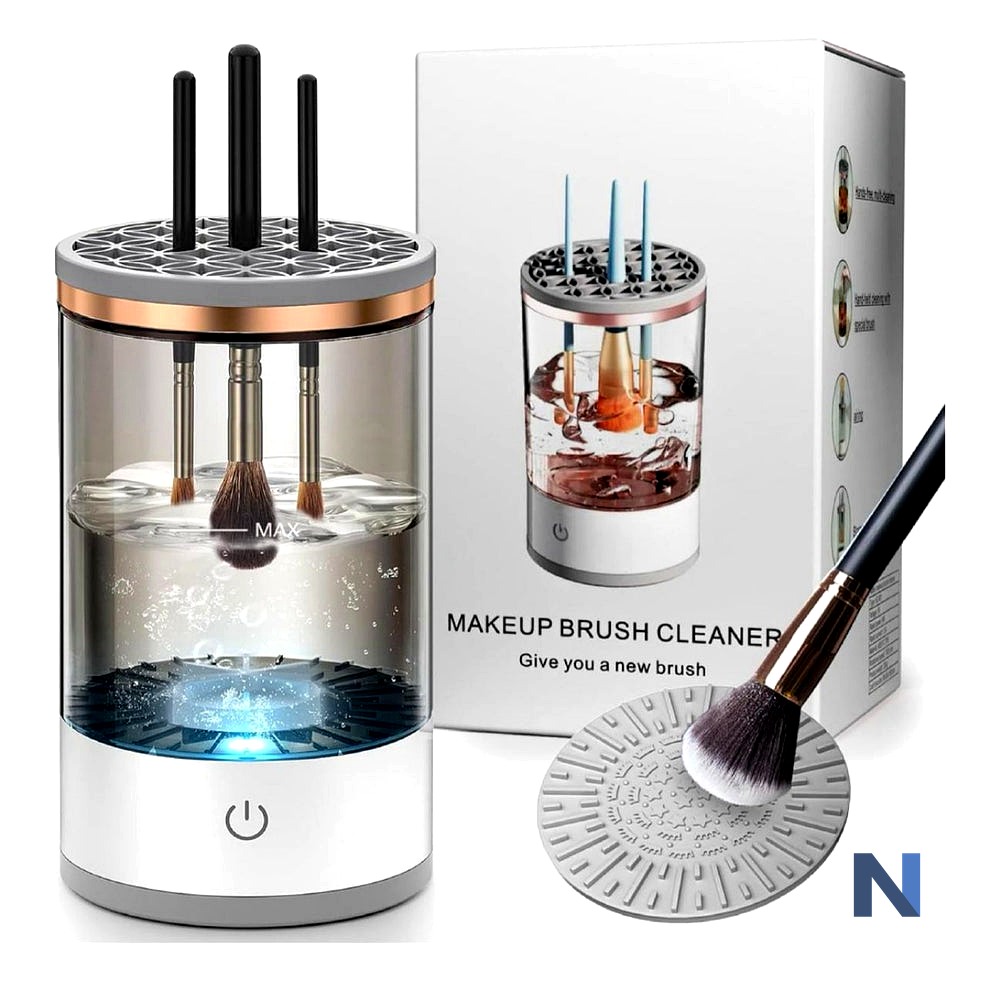 Limpiador De Brochas Eléctrico Para Maquillaje