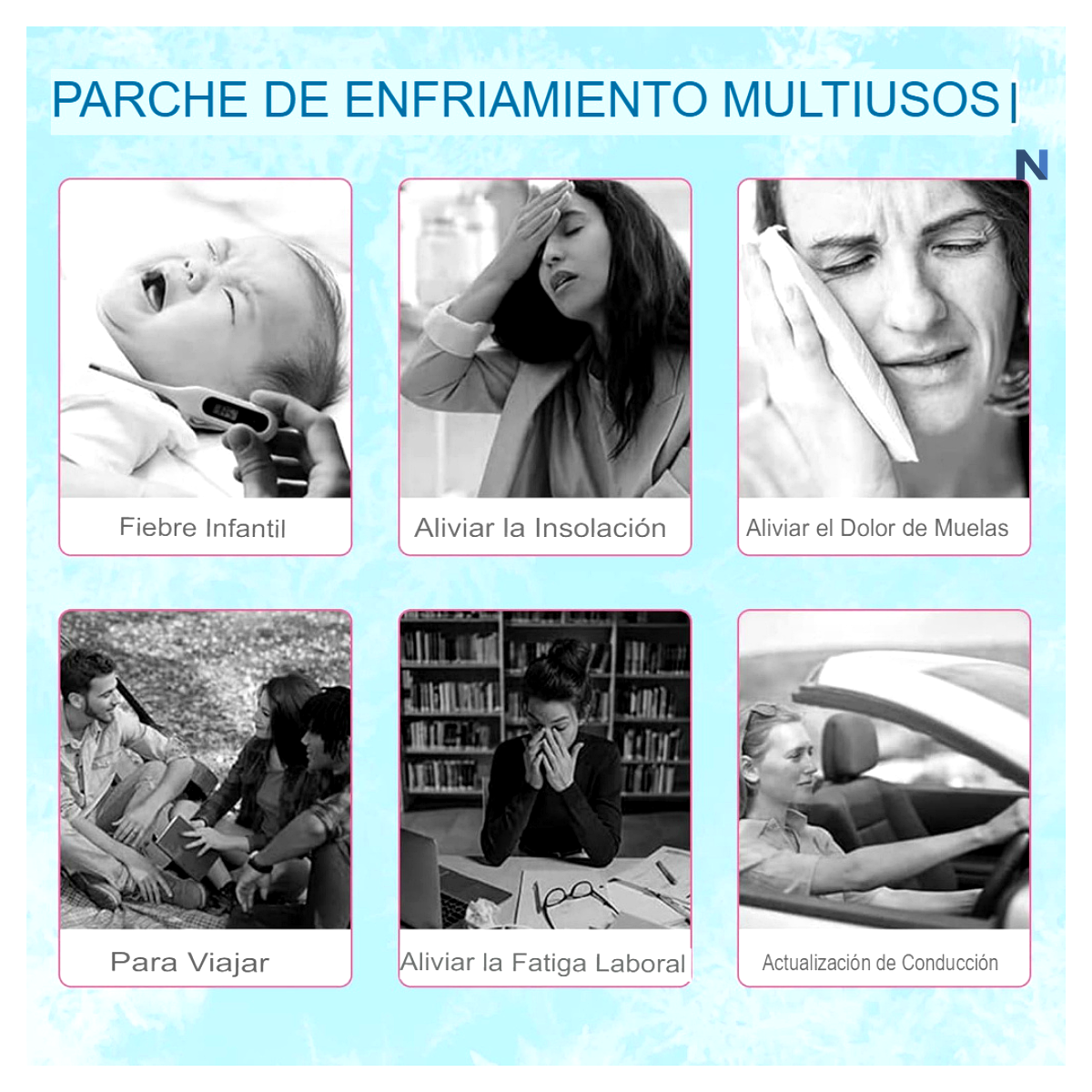 Parches Gel Refrescante